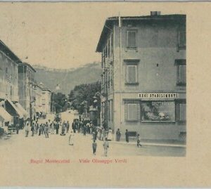 80613 - CARTOLINA d'Epoca - LUCCA  Provincia  -  Bagni di Lucca    1901
