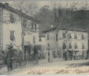 80616 - CARTOLINA d'Epoca - LUCCA  Provincia  -  Bagni di Lucca    1901