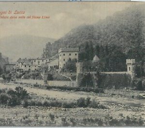 80617 - CARTOLINA d'Epoca - LUCCA  Provincia  -  Bagni di Lucca    1901