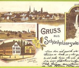 Lib7898 - SWITZERLAND - VINTAGE POSTCARD - Gruss aus Schonholzersweilen - 1899