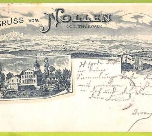 Lib7908 - SWITZERLAND - VINTAGE POSTCARD - Gruss vom Nollen - 1898