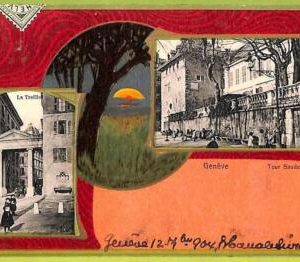 Lib7913 - SWITZERLAND - VINTAGE POSTCARD - Geneve - 1904