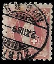 95006iB  - SWITZERLAND  -  STAMP -   Yvert #  85 - Very Fine  USED