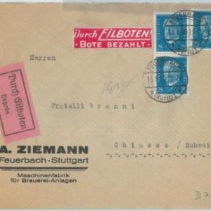 77504 - GERMANY - POSTAL HISTORY -  Michel # 416*3  on  EXPRESS COVER 1930