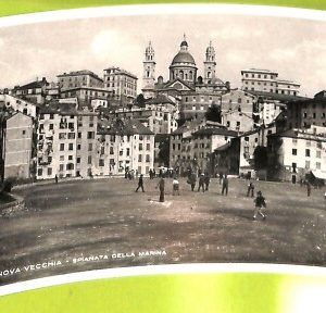 aa9318- CARTOLINA D'EPOCA  GENOVA Città : Spinata della Marina