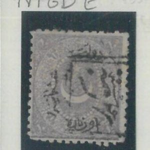 78701 - TURKEY Ottoman Empire - STAMP: used stamp  with NIDGE postmark