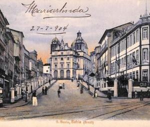 ac1511 - BRAZIL - VINTAGE POSTCARD  - Bahia - 1904
