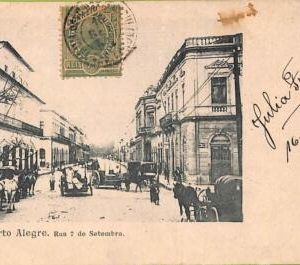 ac1548 - BRAZIL - VINTAGE POSTCARD  - Porto Alegre - 1904