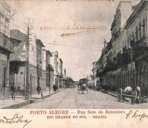 ac1553 - BRAZIL - VINTAGE POSTCARD  - Porto Alegre - 1901