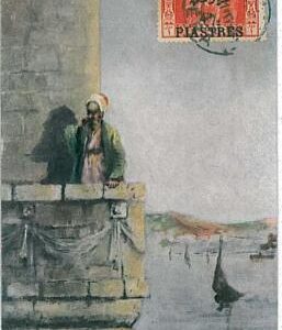 17875 - TURKEY - VINTAGE POSTCARD - COSTANTINOPLE - ISTAMBUL : ARTIST DRAWN
