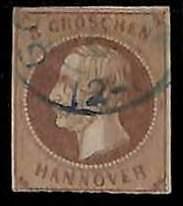 94907 1nA  - GERMANY Hannover - STAMP  -  Michel  #19c  - USED