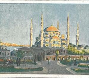 17969 - TURKEY -VINTAGE POSTCARD - COSTANTINOPLE - ISTAMBUL : ARTIST DRAWN
