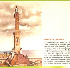 aa9328- CARTOLINA D'EPOCA  GENOVA Città : Genola la Lanterna