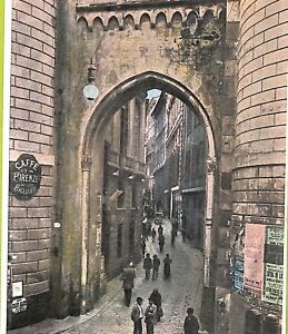 aa9345- CARTOLINA D'EPOCA  GENOVA Città : Porta dei Vacca