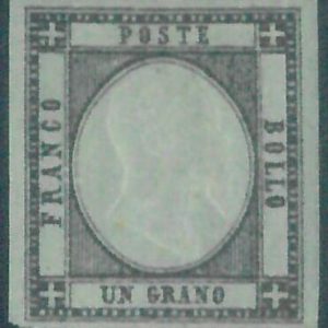 87833 - Antichi Stati - SARDEGNA - STORIA POSTALE: Sassone 19 nuovo * A.  DIENA