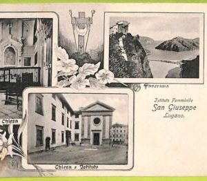 Lib7934 - SWITZERLAND - VINTAGE POSTCARD - Lugano - 1907