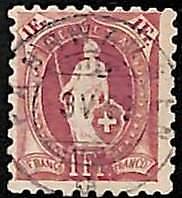 95006hB  - SWITZERLAND  -  STAMP -   Yvert #  85  -  USED