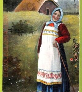 ae8610 - Ansichtskarten VINTAGE POSTCARD - UKRAINE - Ethnic,Costumes - 1916