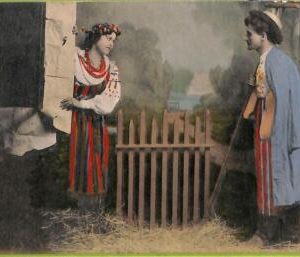 ae8622 - Ansichtskarten VINTAGE POSTCARD - UKRAINE - Costumes,Ethnic - 1917