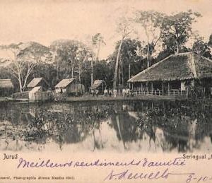 ac1587 - BRAZIL - VINTAGE POSTCARD  -  RIO JURA - 1904