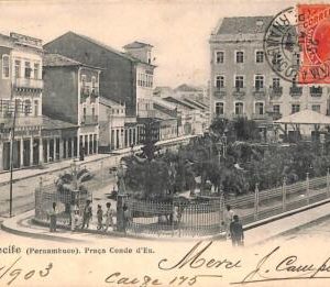 ac1591 - BRAZIL - VINTAGE POSTCARD  -  Recife - 1903