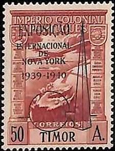 94957h - TIMOR   - STAMPS -  Mundifil  # PA 7a  New York Expo - MNH Original!