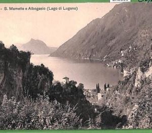 ah0359 -  SWITZERLAND - VINTAGE POSTCARD  -  S.Mamette e Albogasio