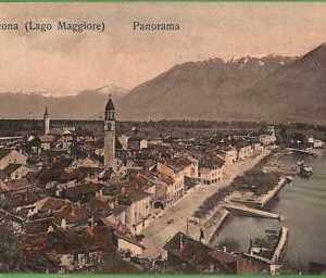 ah0367 -  SWITZERLAND - VINTAGE POSTCARD  - Ascona ( Lake Maggiore ) - 1912