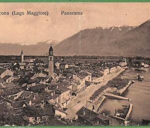 ah0368 -  SWITZERLAND - VINTAGE POSTCARD  - Ascona ( Lake Maggiore ) - 1913