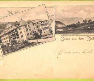 Lib7988 -  SWITZERLAND - VINTAGE POSTCARD  - Gruss aus Rielbad - 1900