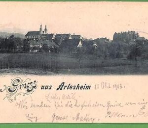 ah0386 -  SWITZERLAND - VINTAGE POSTCARD  - Gruss aus Arlesheim ( Basel ) - 1903