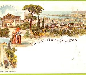 aa9420- CARTOLINA D'EPOCA  GENOVA Città