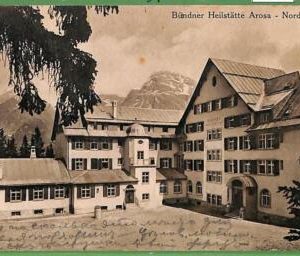 ah0390 -  SWITZERLAND - VINTAGE POSTCARD  - Arosa  - 1924