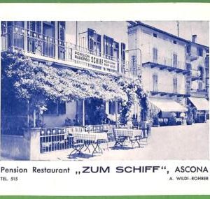 ah0392 -  SWITZERLAND - VINTAGE POSTCARD  - Ascona - 1935