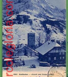 ah0389 -  SWITZERLAND - VINTAGE POSTCARD  - Adelboden  - 1917