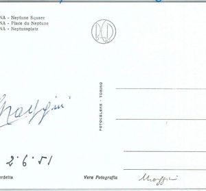 73037 - AUTOGRAFO - GIRO CICLISTICO ITALIA 1951: 13a tappa  - Luciano MAGGINI