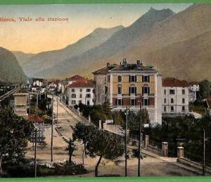ah0402 -  SWITZERLAND - VINTAGE POSTCARD  - Biasca