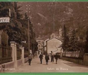 ah0407 -  SWITZERLAND - VINTAGE POSTCARD  - Biasca