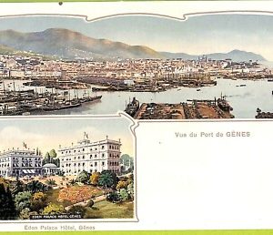 aa9426- CARTOLINA D'EPOCA  GENOVA Città