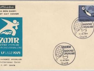 54506 -  TURKEY - POSTAL HISTORY:  nice SPORTS  FDC COVER: TENNIS 1971