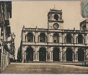 49647 CARTOLINA d'Epoca - TRAPANI provincia - MARSALA 1914