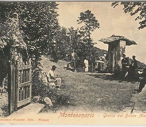 49649   CARTOLINA d'Epoca - FIRENZE provincia : Santuario di Montesenario