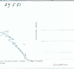 73040 - AUTOGRAFO - GIRO CICLISTICO ITALIA 1951: 10a tappa  - Giuseppe  MINARDI
