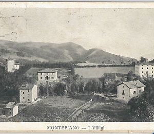 49650 CARTOLINA d'Epoca - PRATO provincia : Montepiano  1905