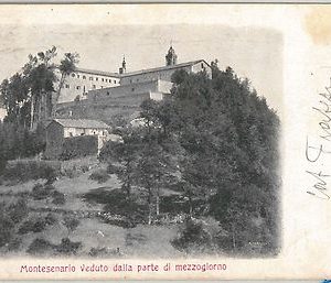 49651  CARTOLINA d'Epoca - FIRENZE provincia : Santuario di Montesenario