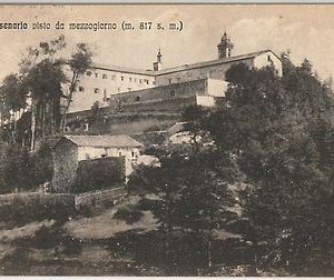 49652  CARTOLINA d'Epoca - FIRENZE provincia : Santuario di Montesenario 1927