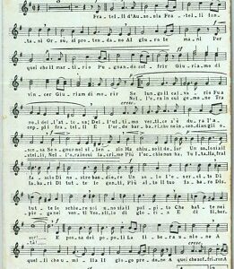 91616 - CARTOLINA d'Epoca - Militare I Guerra SATIRICA - MUSICA Canto Alleati