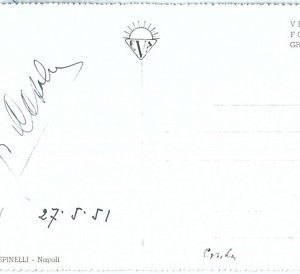 73040 - AUTOGRAFO - GIRO CICLISTICO ITALIA 1951: 8a tappa  - Luigi CASOLA