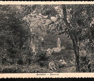 ab2883 - CARTOLINA D'EPOCA - Genova Provincia : Sandra