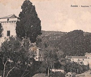 ab2884 - CARTOLINA D'EPOCA - Genova Provincia : Sandra